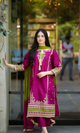 Omal By Komal - 3PC Heavy Embroidered Lawn Suit